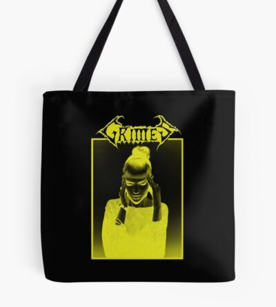 Poster Grimes Funny Gifts Boys Girls Tote Bag Official Grimes Merch